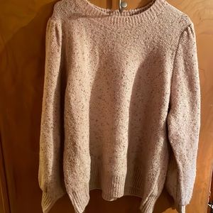 Pink sparkly sweater